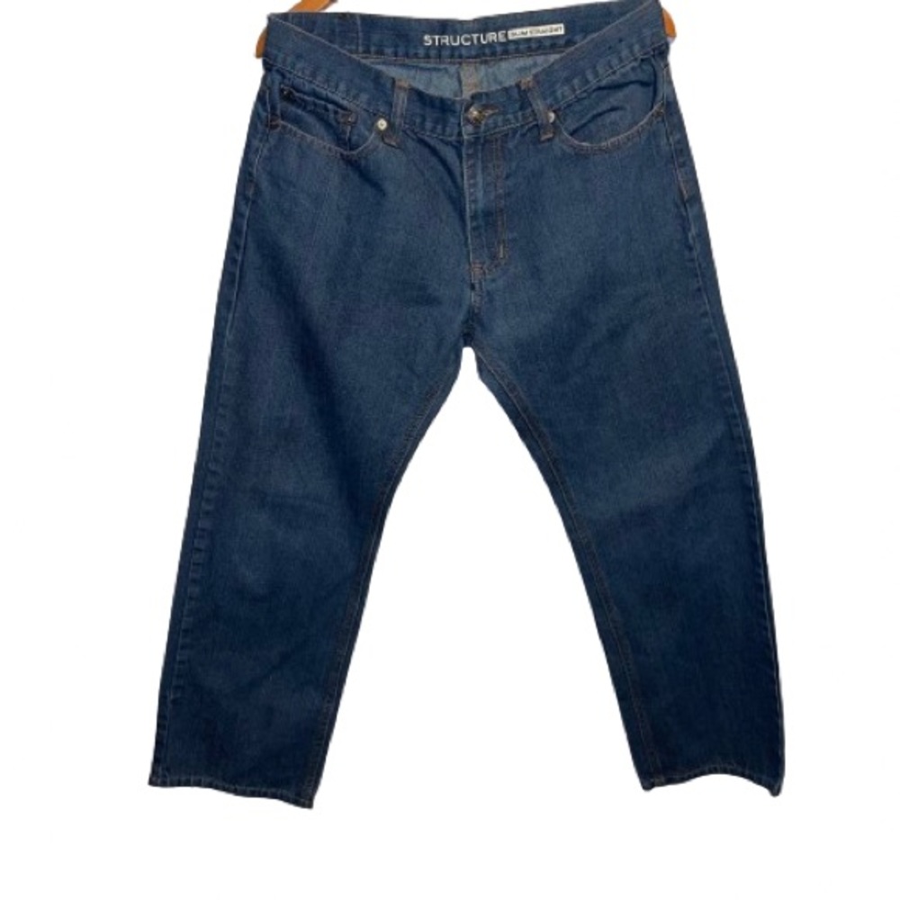 Structure Slim Straight Fit Jean Men 34X30